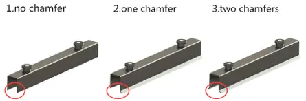 Magnetic Formwork is divided into chamfered and non-chamfered